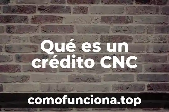 Que es el mejor cantante de la historia 5 Qué es un crédito CNC