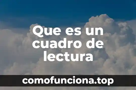Qué es mpv en cuadro hematológico 7 Que es un cuadro de lectura