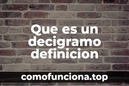 Que es identidad social definicion 5 Que es un decigramo definicion
