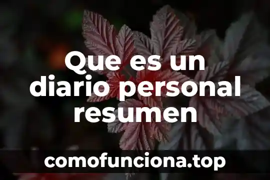 Qué es la resumen mitología griega 7 Que es un diario personal resumen