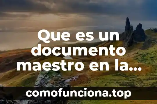 Que es el documento rfc con homoclave 5 Que es un documento maestro en la combinacion de correspondencia