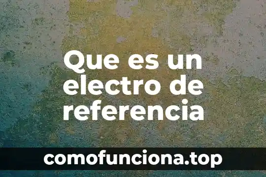 Que es trayectora y marco de referencia del movimiento 5 Que es un electro de referencia