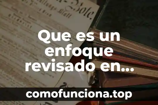 Qué es la abstracción en economía 6 Que es un enfoque revisado en economia