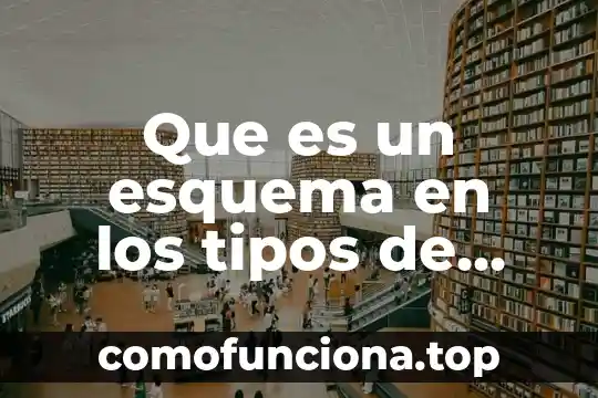 Que es un esquema de historia 7 Que es un esquema en los tipos de investigación