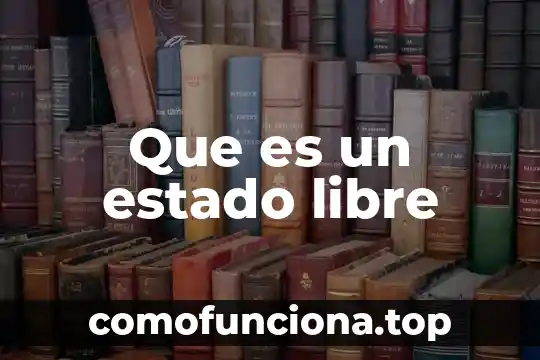 Que es un soft ware libre y comercial 3 Que es un estado libre