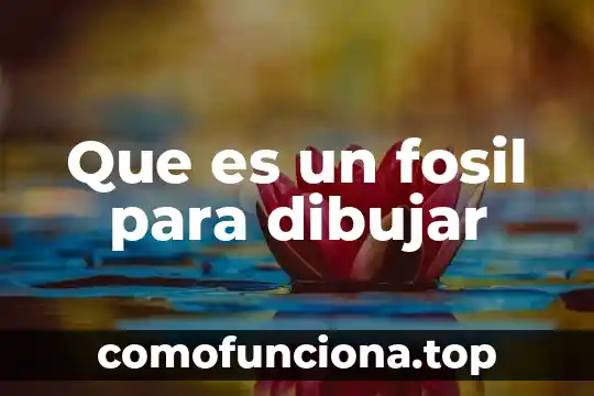 Que es la celula animal para dibujar 5 Que es un fosil para dibujar
