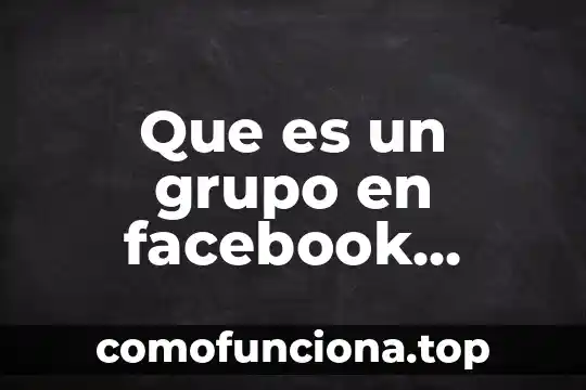 Que es ser autista en facebook 8 Que es un grupo en facebook tumblr