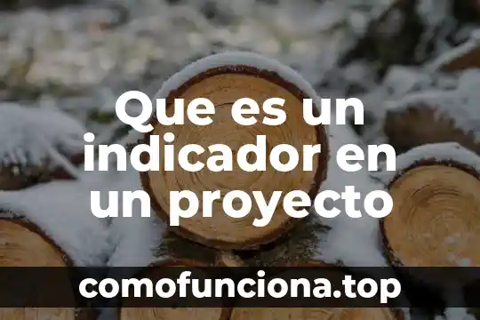 Que es una consideracion en arquitectura 5 Que es un indicador en un proyecto