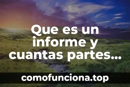 Qué es axiología y con cuantas ramas se relaciona 5 Que es un informe y cuantas partes tiene