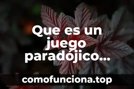 Que es una figura retorica juego de palabras 8 Que es un juego paradójico ejemplo