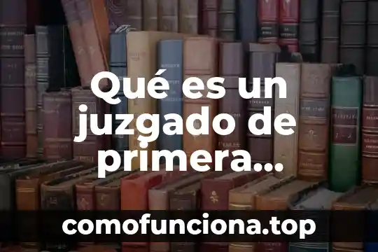 Que es juzgado de justicia familiar en mexico 6 Qué es un juzgado de primera instancia en México