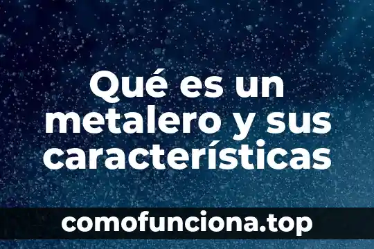 Que es un mito griego y sus caracteristicas 4 Qué es un metalero y sus características