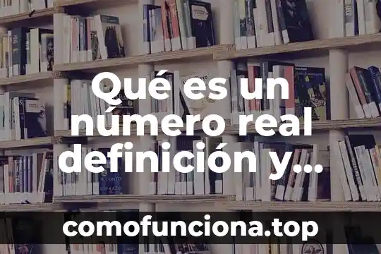Qué es la moda matemáticas definición 5 Qué es un número real definición y ejemplo