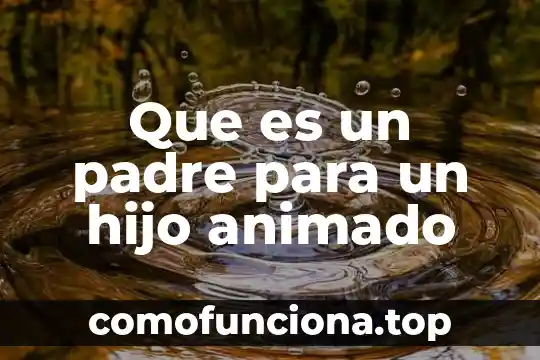 Que es conocimiento ciencia y teoría animado 3 Que es un padre para un hijo animado
