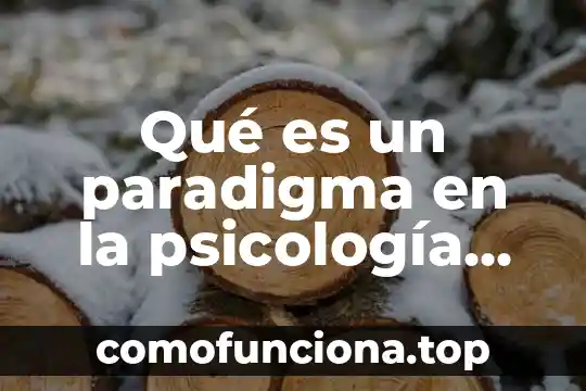 Qué es paradigma postpositivista según autores 3 Qué es un paradigma en la psicología educativa