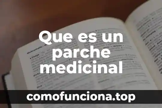 Kalanchoe planta medicinal que es 6 Que es un parche medicinal