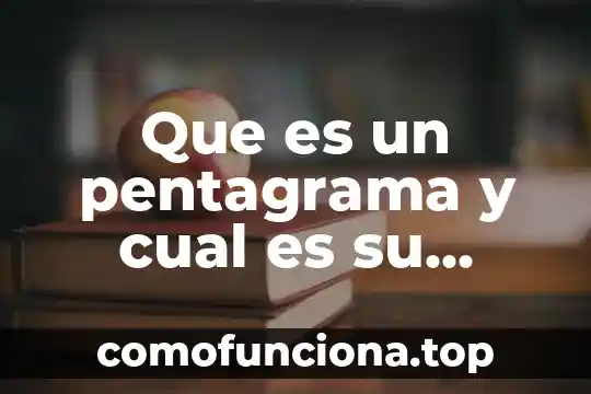 Pentagrama de sol que es 5 Que es un pentagrama y cual es su funcion