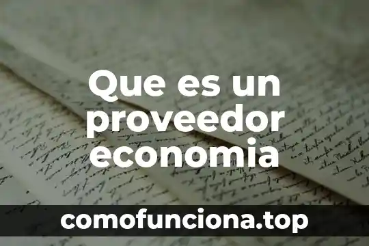 Que es un sol hidrofobico 4 Que es un proveedor economia