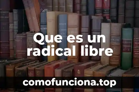 Que es la democracia moderna su significado radical 8 Que es un radical libre
