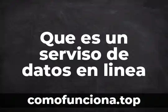 Que es la linea ofensiva en el tocho bandera 5 Que es un serviso de datos en linea