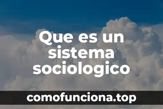 La flor de cilantro para que es buena 3 Que es un sistema sociologico