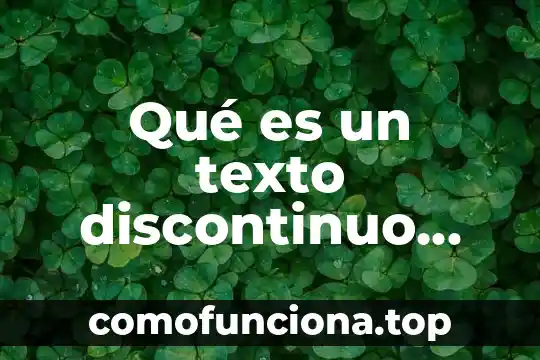Que es la solidaridad en la sociedad ejemplos 4 Qué es un texto discontinuo ejemplos