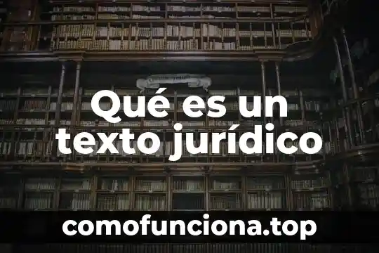 Qué es bandolero significado 6 Qué es un texto jurídico