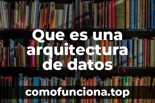 Que es una encuesta como se concentran los datos 6 Que es una arquitectura de datos