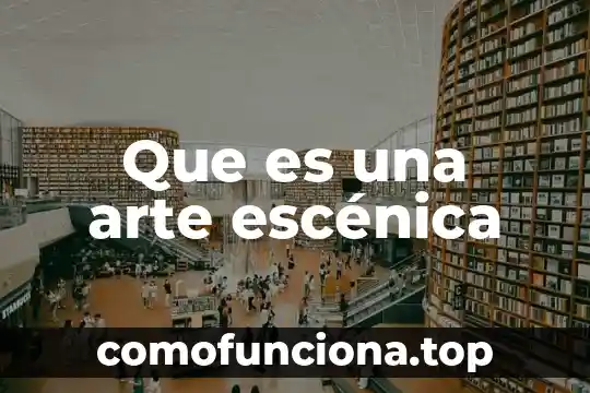 Que es bidimensional y tridimensional en el arte 3 Que es una arte escénica