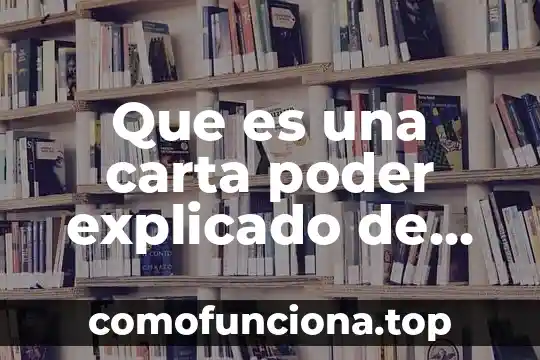 Que es produccion de alimentos de manera sustentable 3 Que es una carta poder explicado de manera sencilla