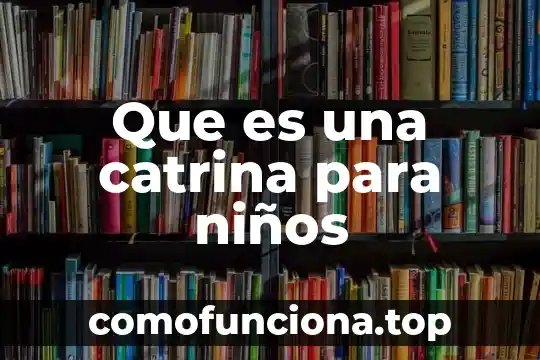 Qué es una representación gráfica para niños 5 Que es una catrina para niños