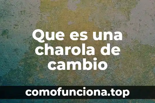 Que es el tipo de cambio nominal 7 Que es una charola de cambio