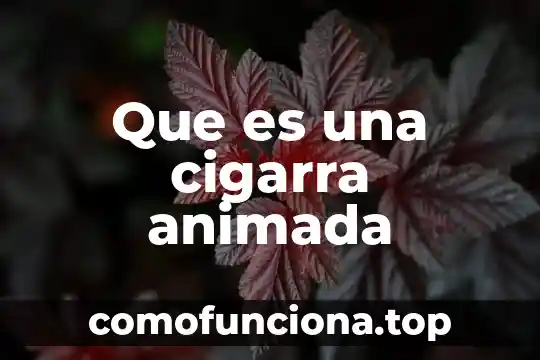 Que es una lectura animada 4 Que es una cigarra animada