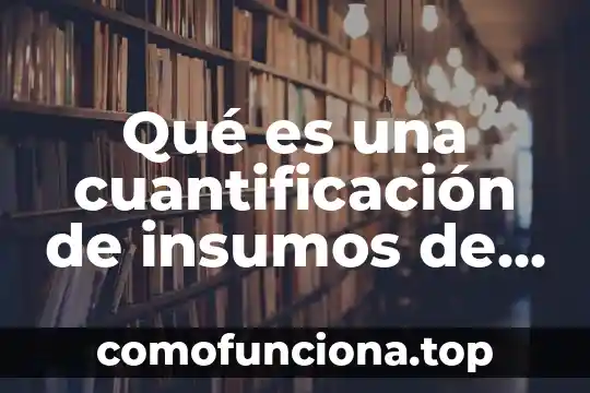 Que es ecoturismo y pago por servicios ambientales 4 Qué es una cuantificación de insumos de servicios
