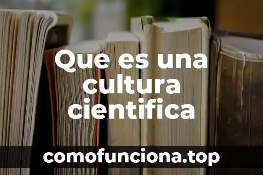 Que es una auditoria electrica 6 Que es una cultura cientifica