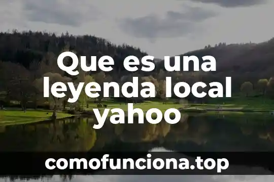 Que es un titulo de tercer nivel yahoo 6 Que es una leyenda local yahoo
