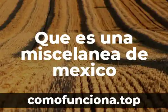 Planta belladona que es 3 Que es una miscelanea de mexico