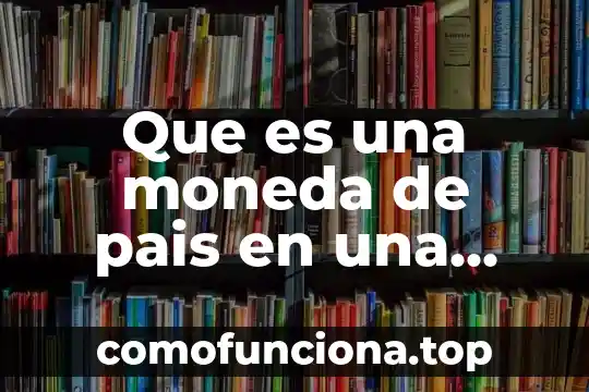Expocición sobre que es la economía 5 Que es una moneda de pais en una libre economia