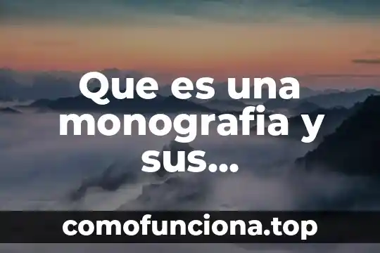Qué es la piedra del sol y sus características principales 5 Que es una monografia y sus caracteristicas principales