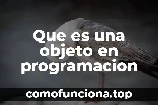 Que es una leyenda en un objeto de investigacion 6 Que es una objeto en programacion