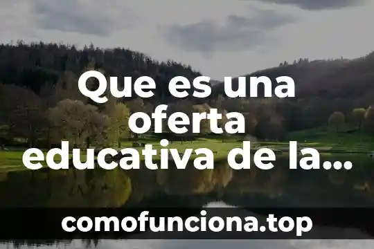 Que es el front para ingenieria de sistemas 6 Que es una oferta educativa de la ingenieria agronomica