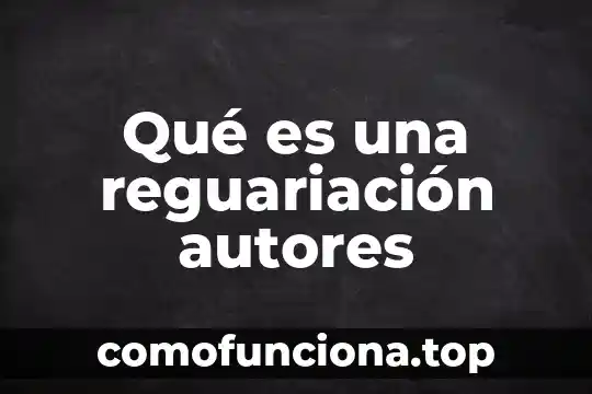 Según distintos autores que es el razonamiento 5 Qué es una reguariación autores