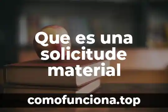 Qué es la síntesis del material elástico 8 Que es una solicitude material