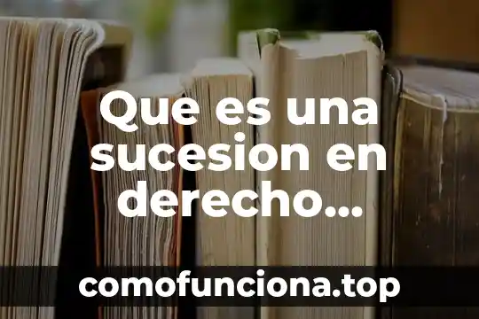 Que es nombre de dominio en derecho romano 6 Que es una sucesion en derecho romano