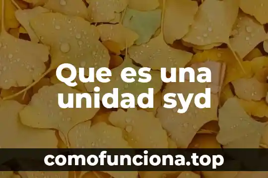 Que es la unidad en composicion arquitectura 8 Que es una unidad syd