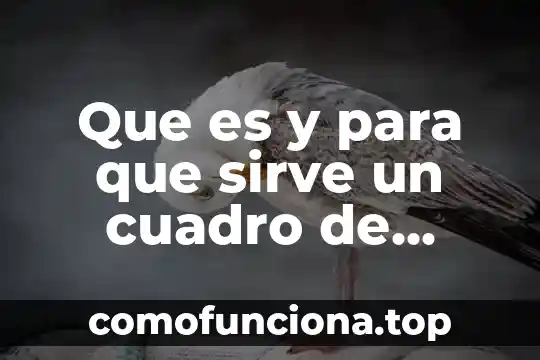 Que es un prototipo y para que sirve 4 Que es y para que sirve un cuadro de mando