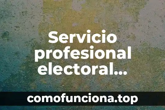 Que es masoneria rito nacional mexicana 6 Servicio profesional electoral nacional que es