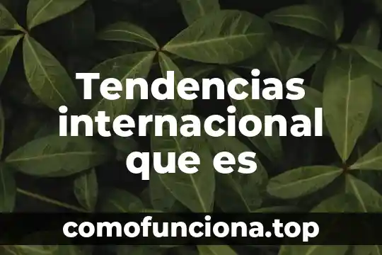 Qué es la cruz roja internacional 7 Tendencias internacional que es