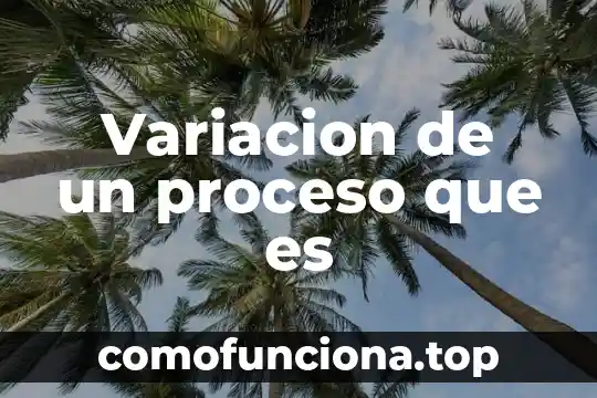 Que es variacion de la energia en fisica 6 Variacion de un proceso que es