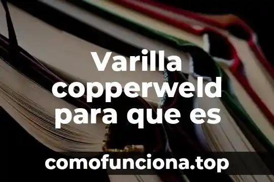 Que es una cuenta morosa 3 Varilla copperweld para que es